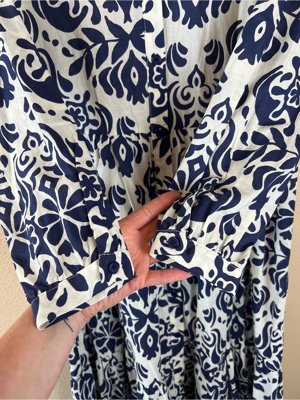 zara the sunny dress blue - Picture 5 of 12